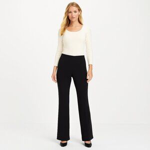 2/$30 White House Black Market Legacy Boot Leg Pants w Pockets High Waist #A0593